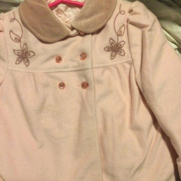 Pink Coat Girls 24 Months, Made in USA - Picture 1 of 4